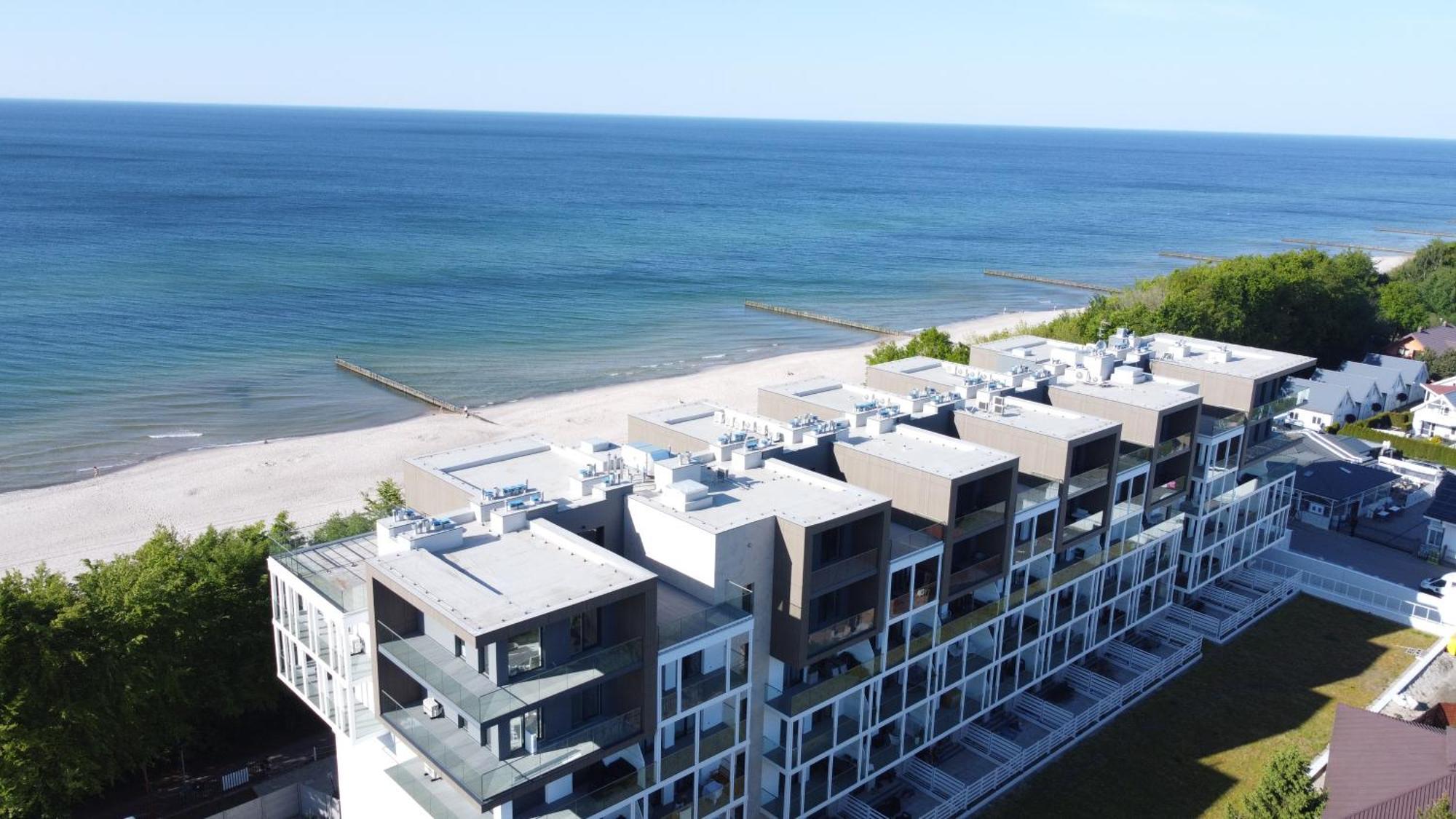 Apartament Plaza 302 Z Widokiem Na Morze-Perlowa Przystan Holiday City Sianozety Dış mekan fotoğraf
