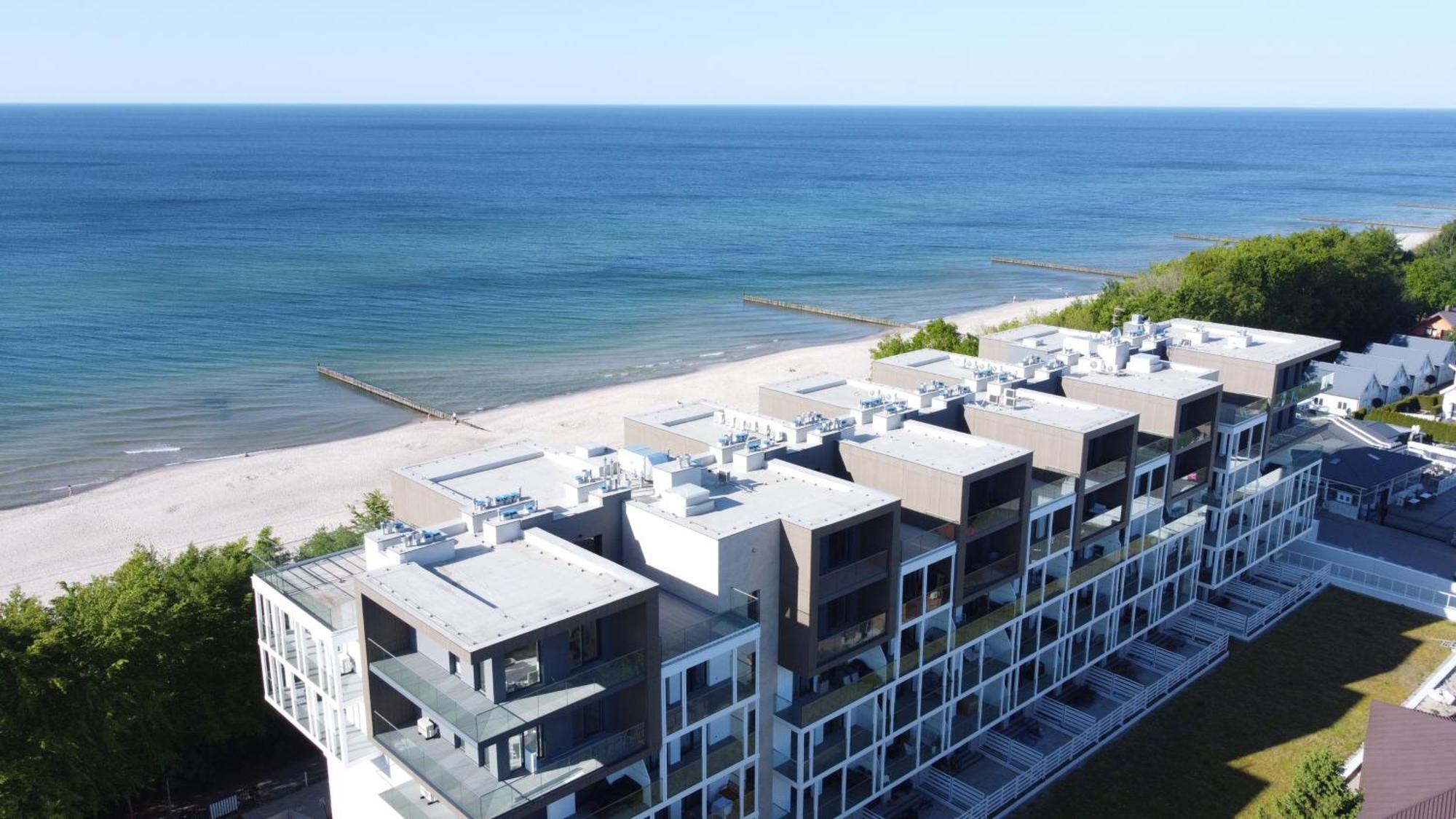 Apartament Plaza 302 Z Widokiem Na Morze-Perlowa Przystan Holiday City Sianozety Dış mekan fotoğraf